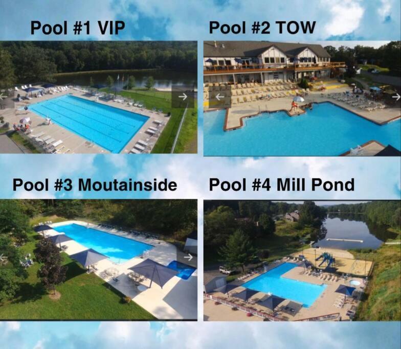 Holiday home Serenity Falls - Stylish 4bdr Mountain Retreat, Hot Tub, Pool East Stroudsburg